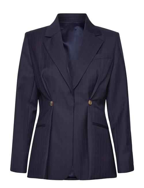 Malina | Illiana Fitted Button Detailed Wool Blend Blazer | 38