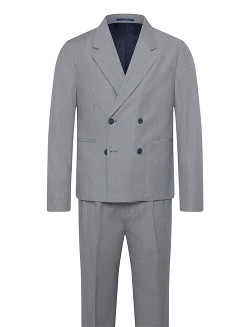 Lindbergh | Micro Houndtooth Suit Cropped | 50