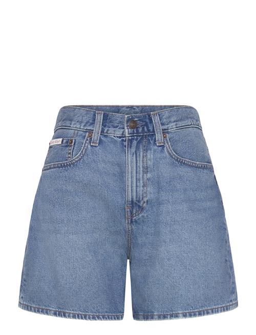 Calvin Klein Jeans | Hi Rise A-Line Short Blue Caroli | 27