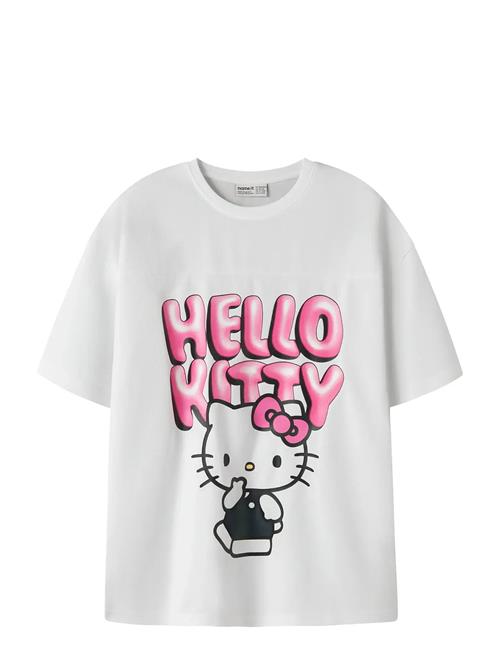 name it | Nkffoba Hellok Ss Rlx Poly Top Box Sky | 134-140