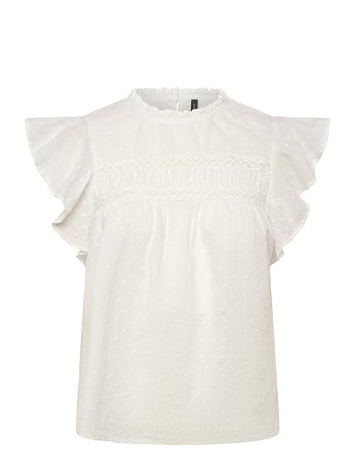 Vero Moda | Vmtrine Sl Lace Top Wvn Noos | M