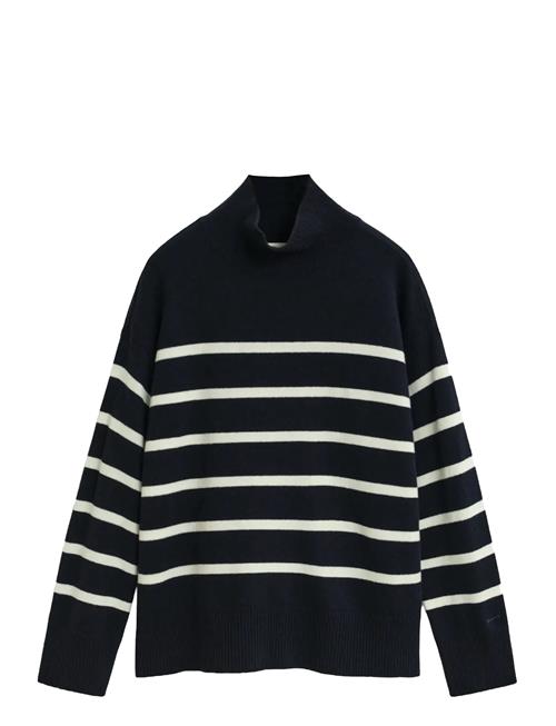 GANT | Superfine Lambswool Stripe Mock | XXL