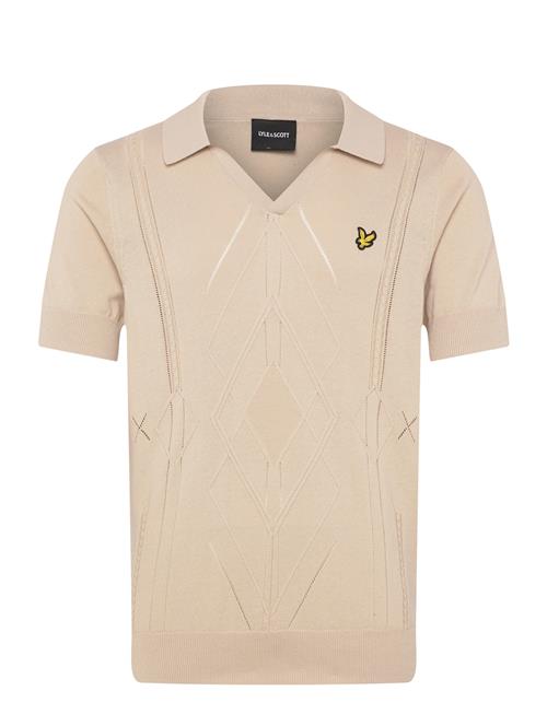 Lyle & Scott | Argyle Knitted Polo | XXL