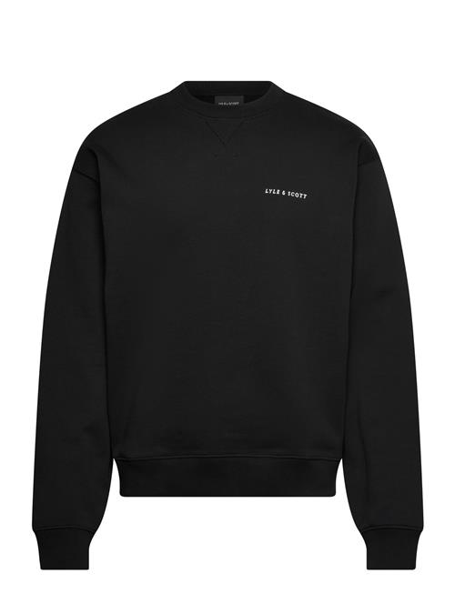 Lyle & Scott | Script Heavyweight Loopback Crew Neck Sweatshirt | L