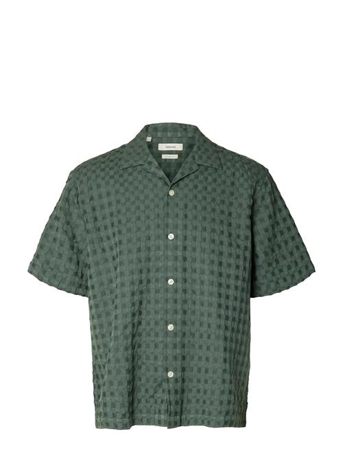 Selected | Slhrlxmonty Texture Ss Shirt | M