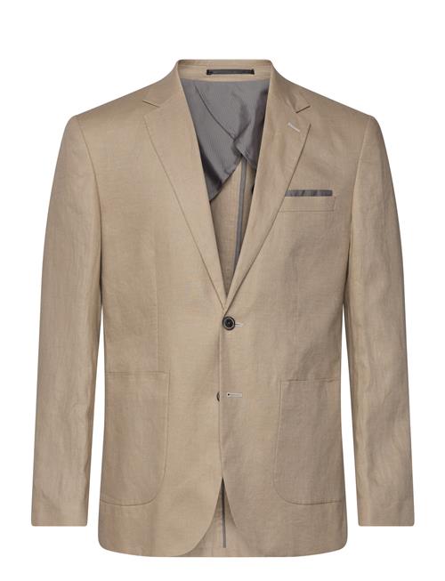 Lindbergh Black | Half Lined Linen Blazer | 56