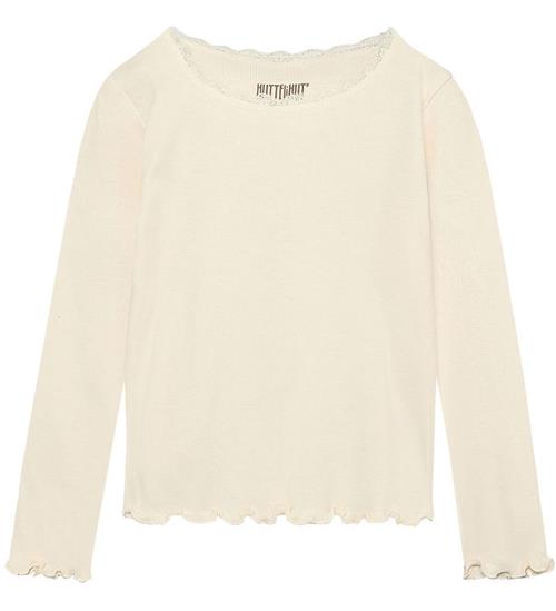 Huttelihut Bluse - Rib - Antique White