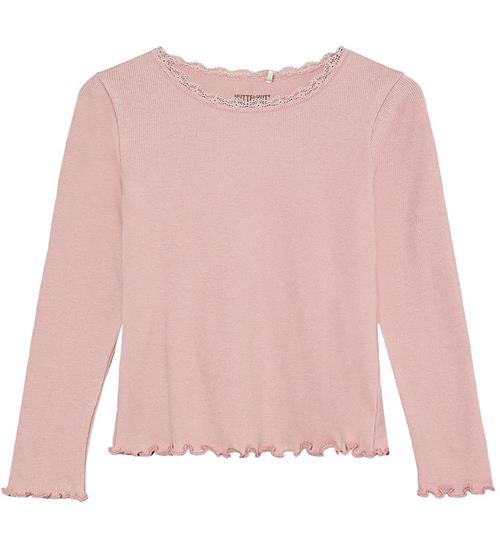 Huttelihut Bluse - Rib - Pale Mauve