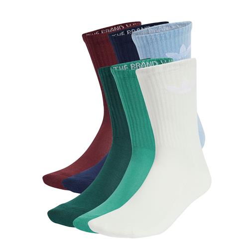 ADIDAS ORIGINALS Sokker 'Trefoil Cushion'  lyseblå / mørkegrøn / vinrød / hvid