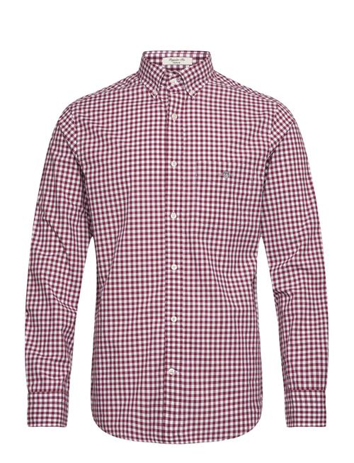 Gant | Reg Classic Poplin Gingham Shirt | XXL