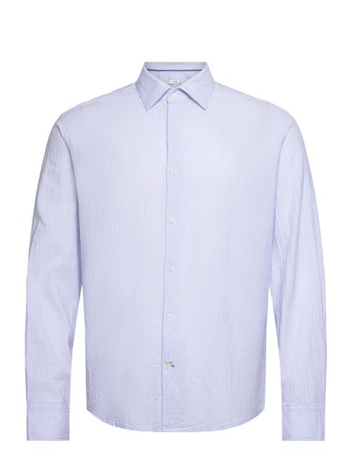 Mango | Cotton Seersucker Shirt With Multiple Stripes | S