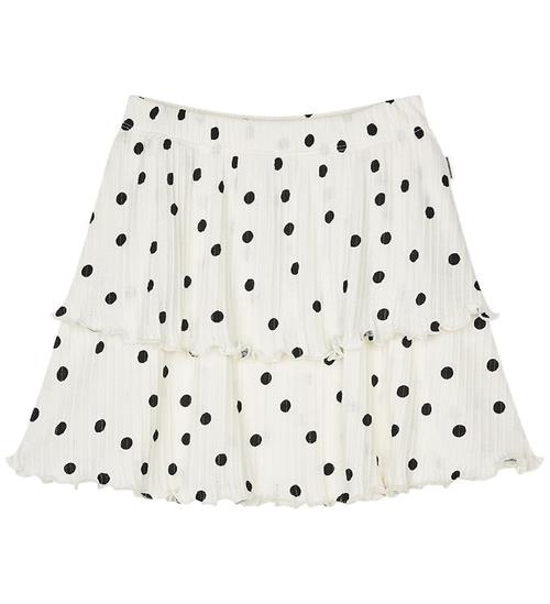 Mads Nørgaard Nederdel - Rib/Modal - Sallie - Dot Aop Vanilla Ic