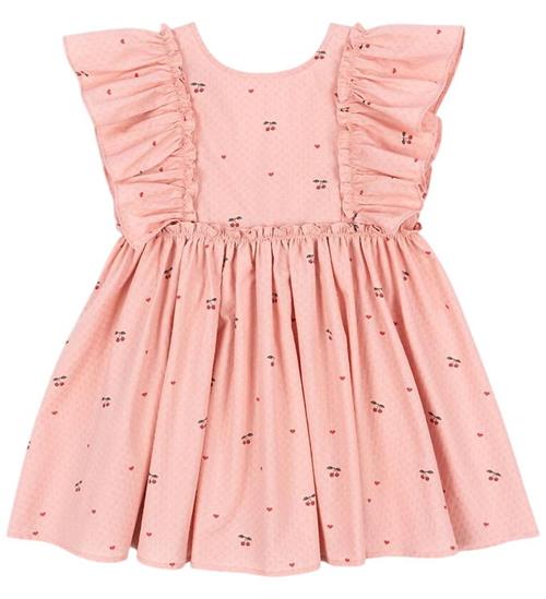 Konges Sløjd Kjole - Evia Frill - Cherry Coeur