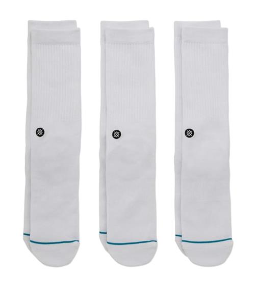 Stance Sokker  cyanblå / sort / hvid