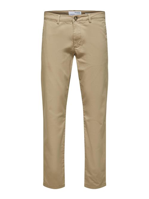 SELECTED Bukser 'SLHMiles Flex'  beige