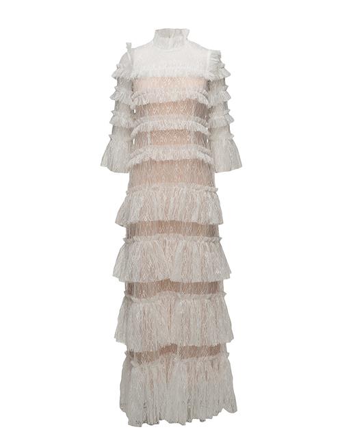 Malina | Carmine Long Sleeve Lace Maxi Dress | XXL