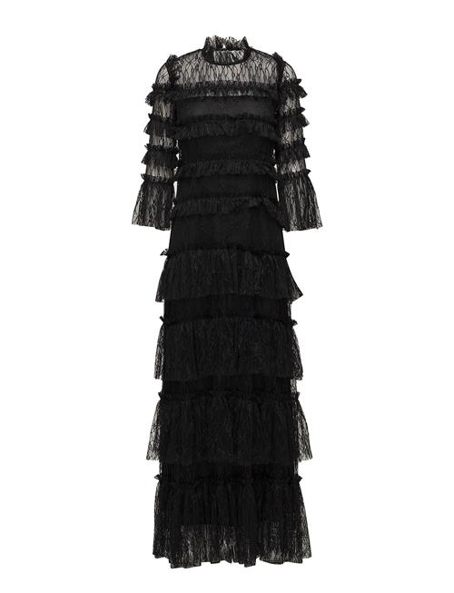 Malina | Carmine Long Sleeve Lace Maxi Dress | XXL