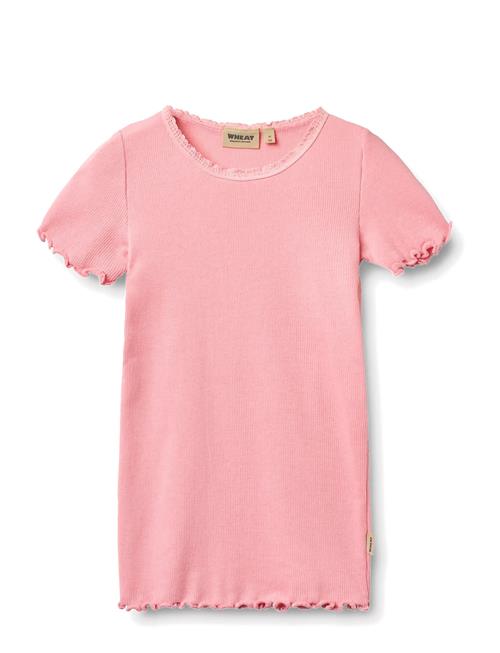 Wheat | Rib T-Shirt S/S Katie | 140