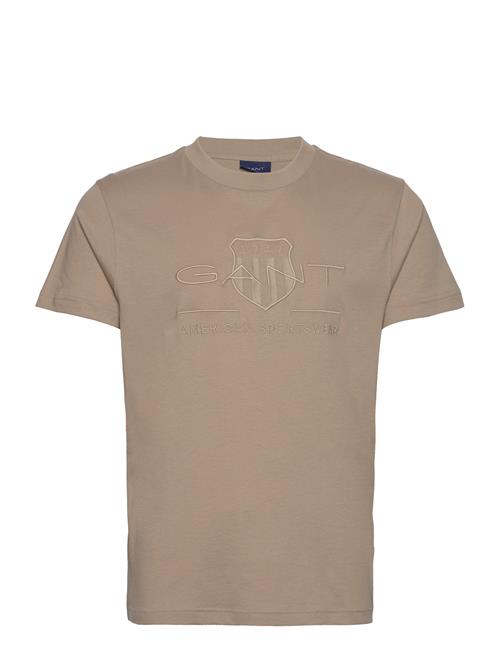 Gant | Reg Tonal Shield Ss T-Shirt | XXL