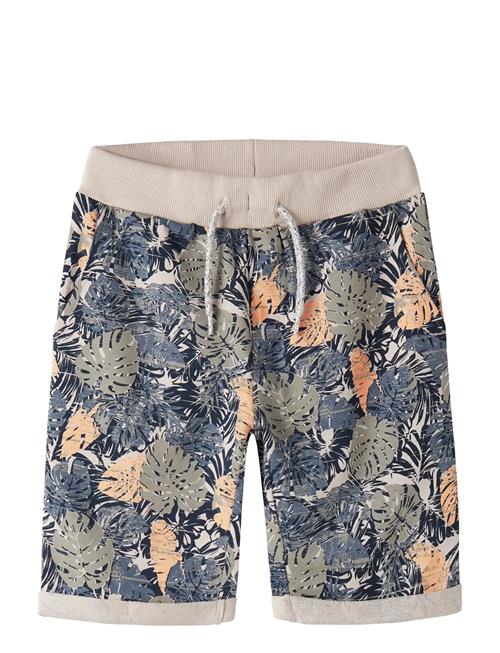 name it | Nkmvermo Aop Long Swe Shorts Unb F Noos | 164