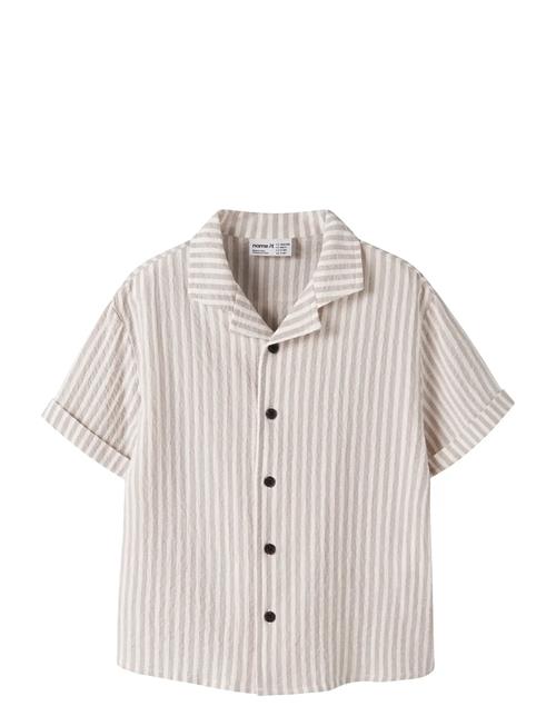 name it | Nkmfedenis Ss Nreg Shirt | 158-164