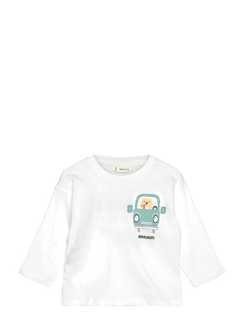 Mango | Embossed Cotton T-Shirt | 104