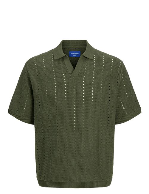 Jack & Jones | Jorparos Knit Easter Ss Crochet Polo | S