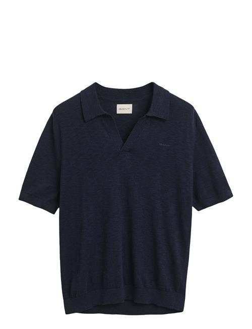 GANT | Linen Blend Ss Polo | M
