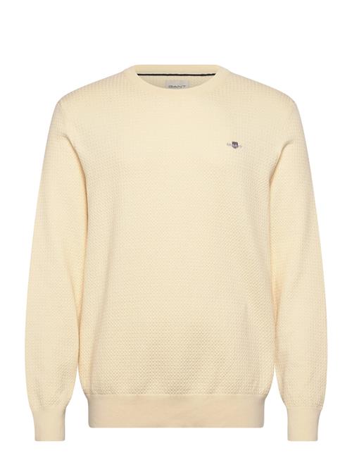 GANT | Textured Cotton C-Neck | L