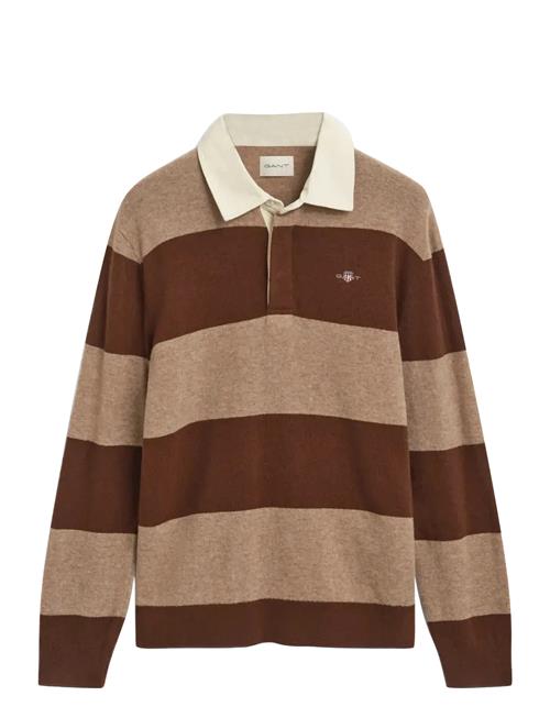 GANT | Extrafine Lambswool Striped Polo | XXL