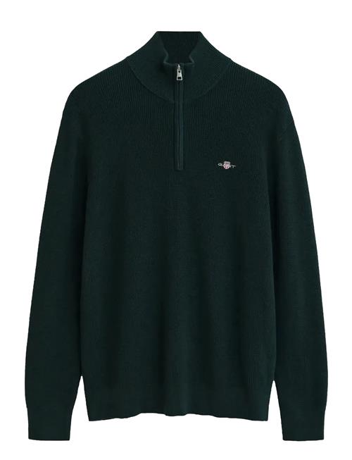 GANT | Cotton Merino Ribbed Half Zip | S