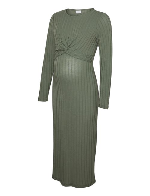 Mamalicious | Mllucy June Ls Jrs Midi Dress 2F | XL