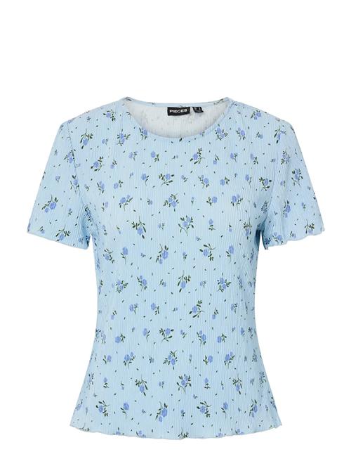 Pieces | Pcflora Ss O-Neck Top Jrs Noos Bc | S