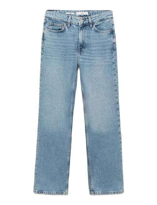 Mango | Matilda Medium-Rise Straight-Fit Jeans | 36