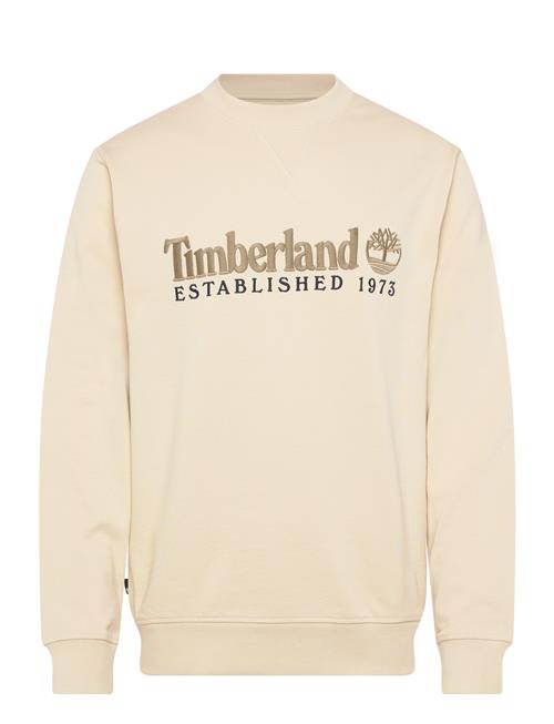 Timberland | Established 1973 Embroidered Logo Crew Neck Sweatshirt Putty | L