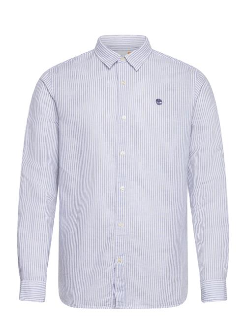 Timberland | Mill Brook Linen Striped Shirt (Regular) Stone Wash Yd | XXL