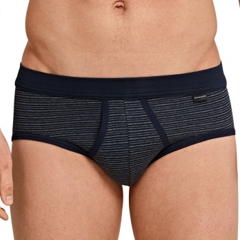 Schiesser Sport Brief With Fly Mørkblå bomuld XX-Large Herre