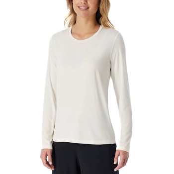 Schiesser Women Mix and Relax Longsleeved Shirt Benhvid modal 38 Dame