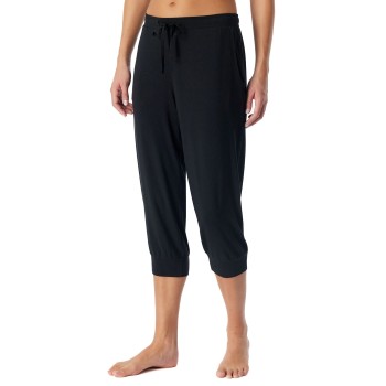 Schiesser Women Mix and Relax Modal Pants Sort modal 40 Dame