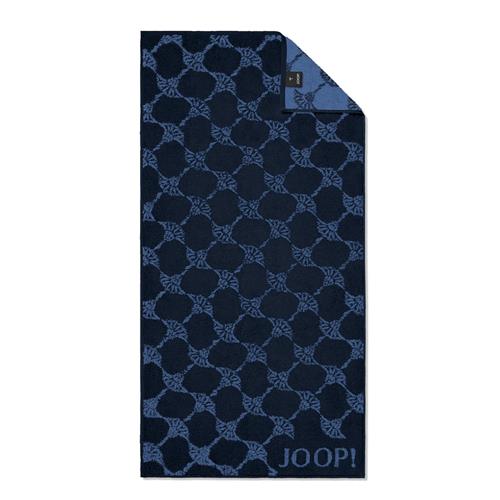 JOOP! Håndklæde  røgblå / mørkeblå