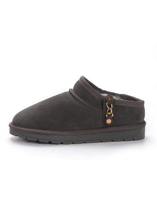 Gooce Boots 'Michala'  guld / mørkegrå