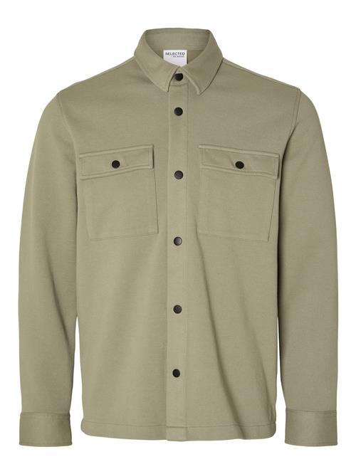 SELECTED Sweatjakke 'SLHJackie'  khaki