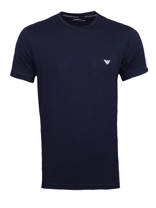 Emporio Armani Bluser & t-shirts  navy / cyanblå / hvid