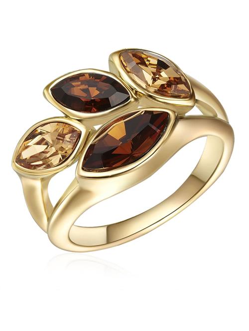 Lulu & Jane Ring  gylden gul