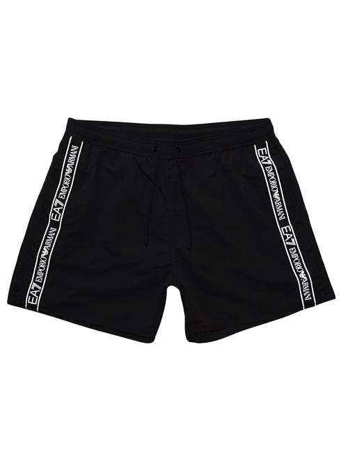 Emporio Armani Badeshorts  sort / hvid