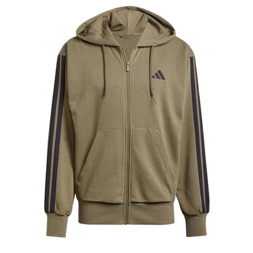 ADIDAS SPORTSWEAR Sportssweatjakke 'Essentials'  oliven / sort