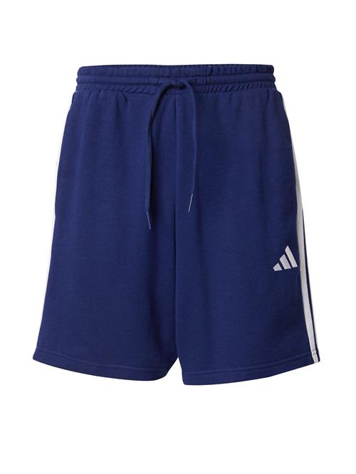 ADIDAS SPORTSWEAR Sportsbukser 'Essentials'  mørkeblå / hvid