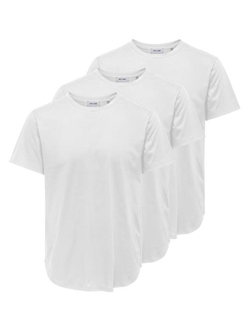 Only & Sons Bluser & t-shirts 'ONSJEFF'  hvid