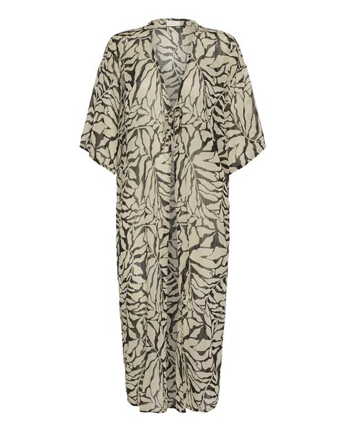 Kaffe Kimono 'Sea'  khaki / sort