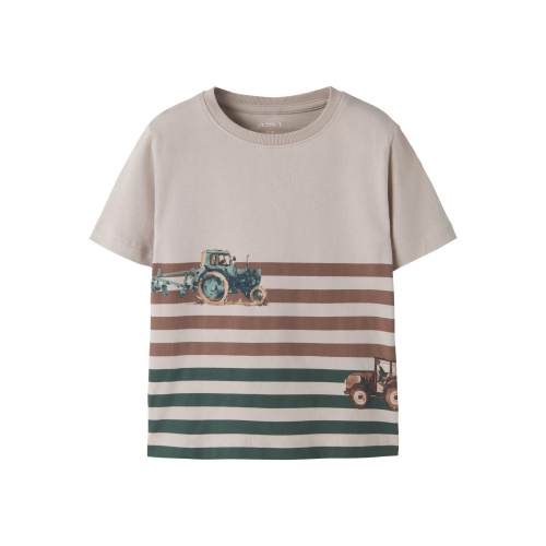 NAME IT T-shirt Jalo Chateau Gray